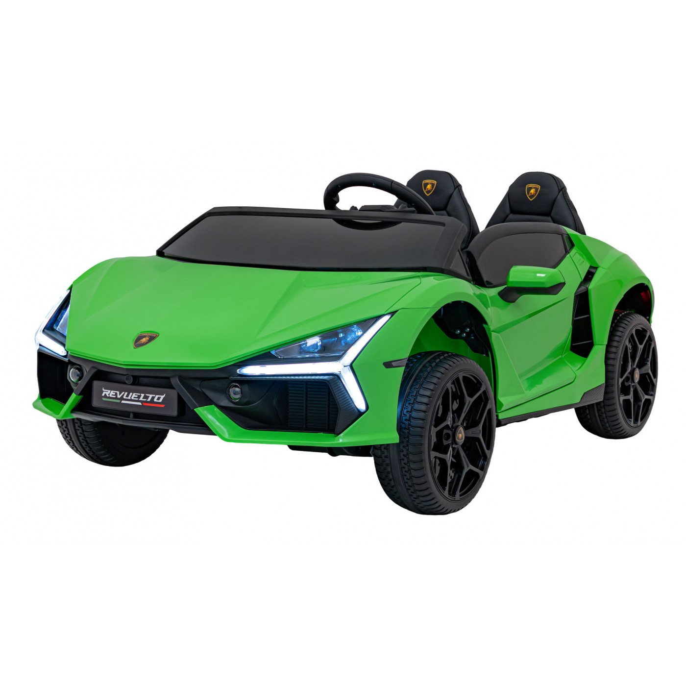 Detské elektrické autíčko Lamborghini Revuelto XL 24V 4x200W zelené