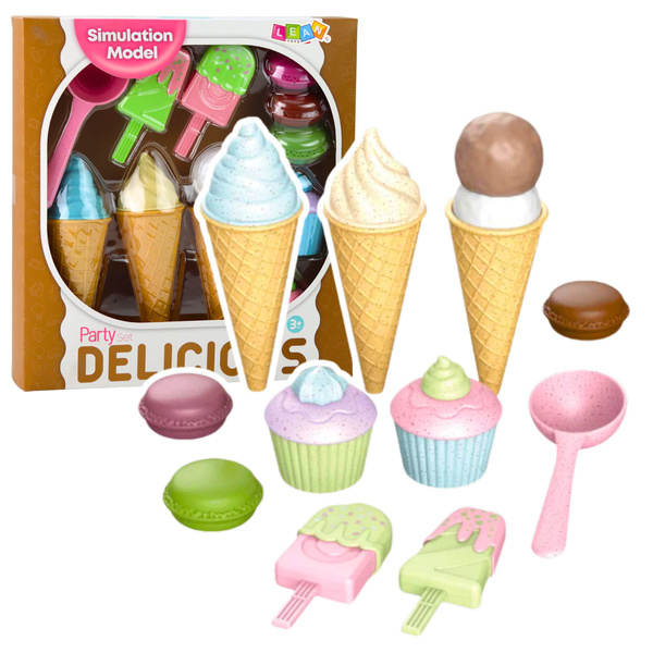mamido Sada zmrzliny a sladkostí Cupcakes Macaroons
