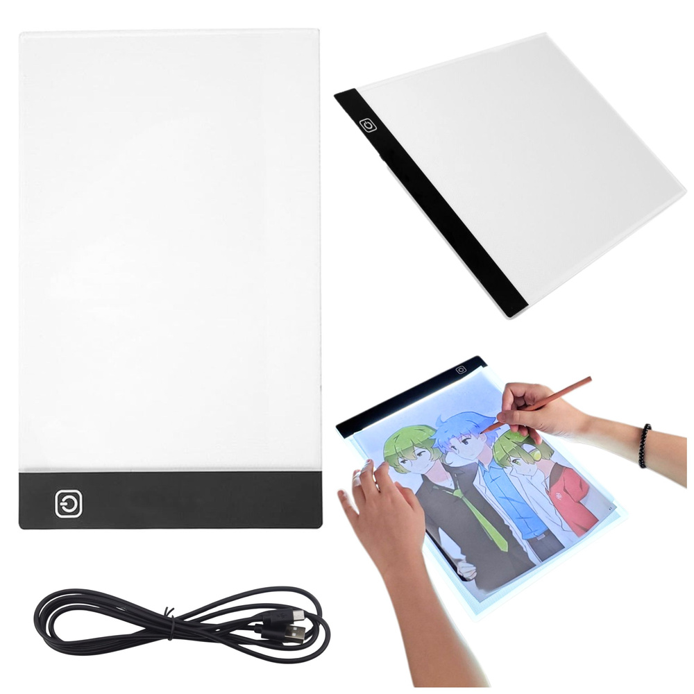 mamido Kreslící LED tabule s podsvícením mamido Kreslící LED tabule s podsvícením