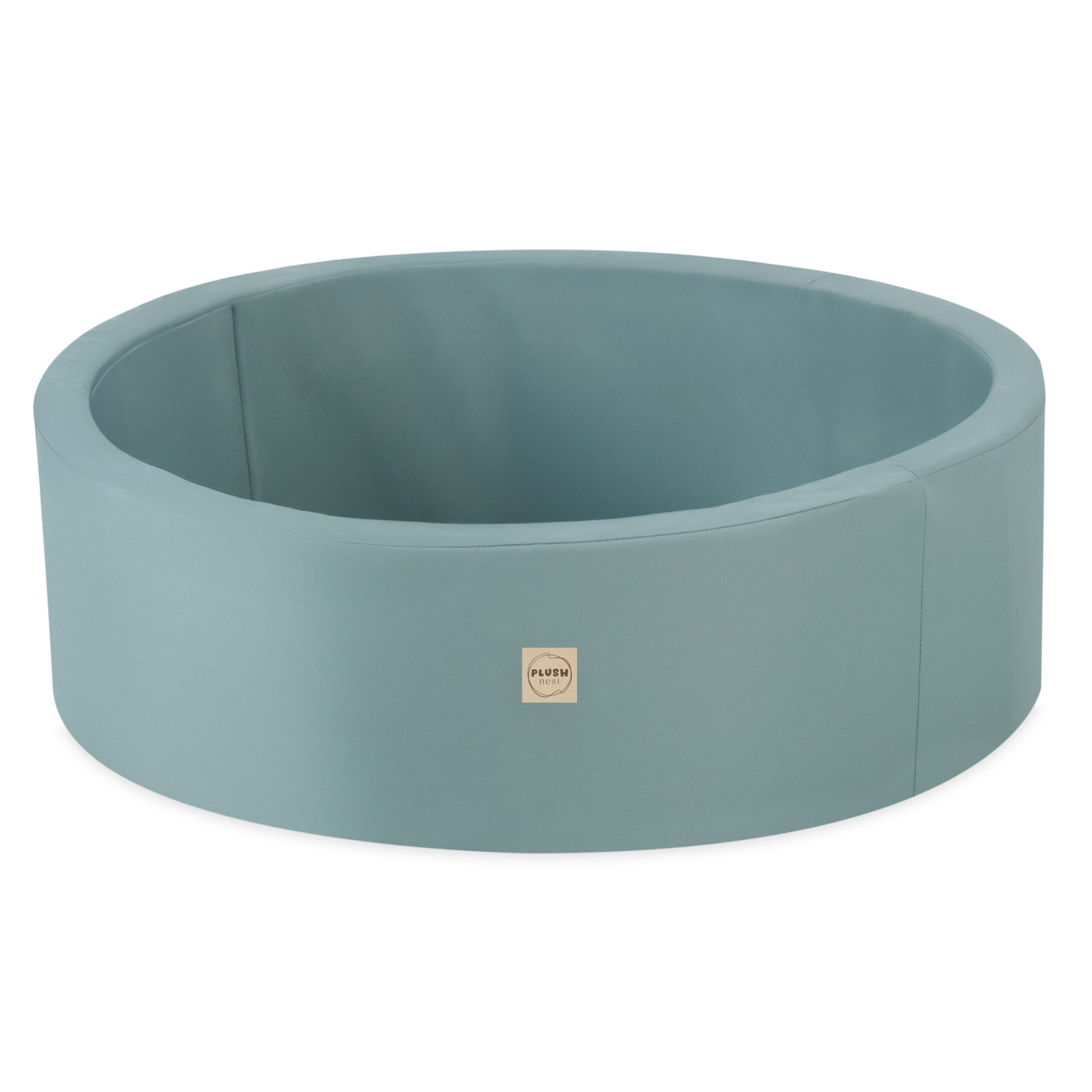 PLUSH NEST PLUSH NEST Vonkajší suchý bazén guľatý vodeodolný Ø 90 × 30 cm zelený