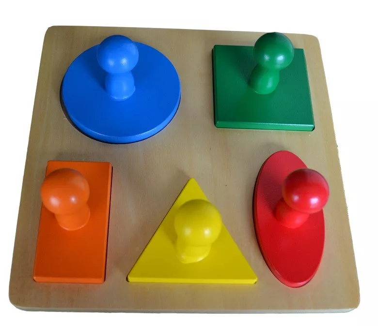Moyo Montessori Moyo Montessori Puzzle - geometrické tvary