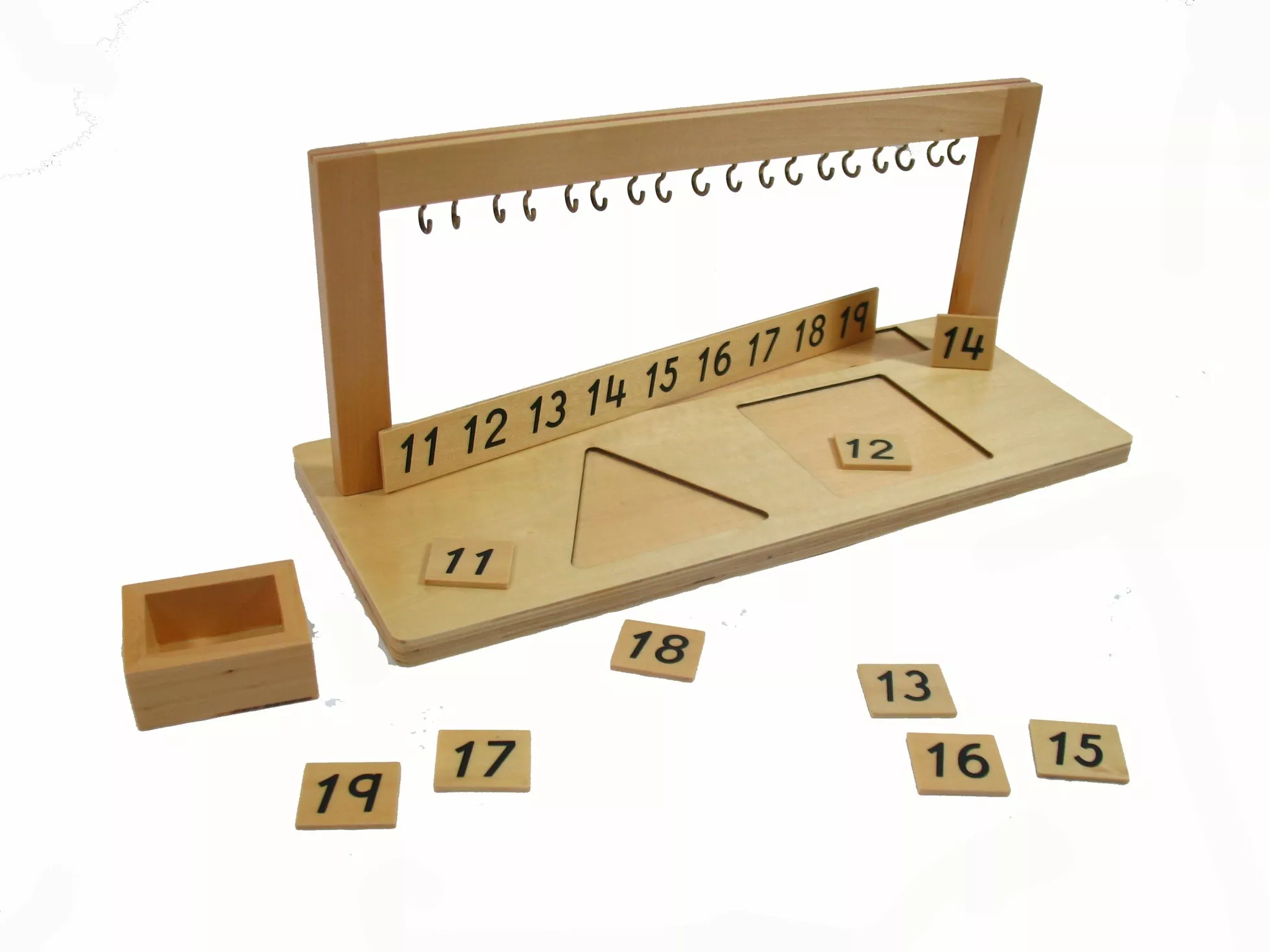 Moyo Montessori Moyo Montessori Držiak na perlový materiál (11-19)