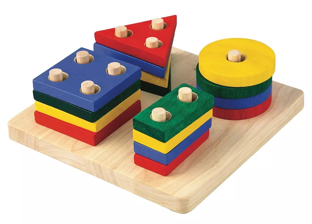 PlanToys PlanToys Doska s geometrickými tvarmi