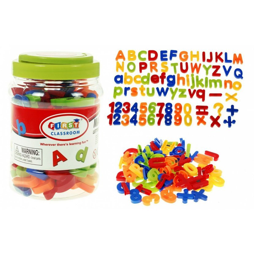 mamido Veľká sada magnetiek, písmen a čísel
