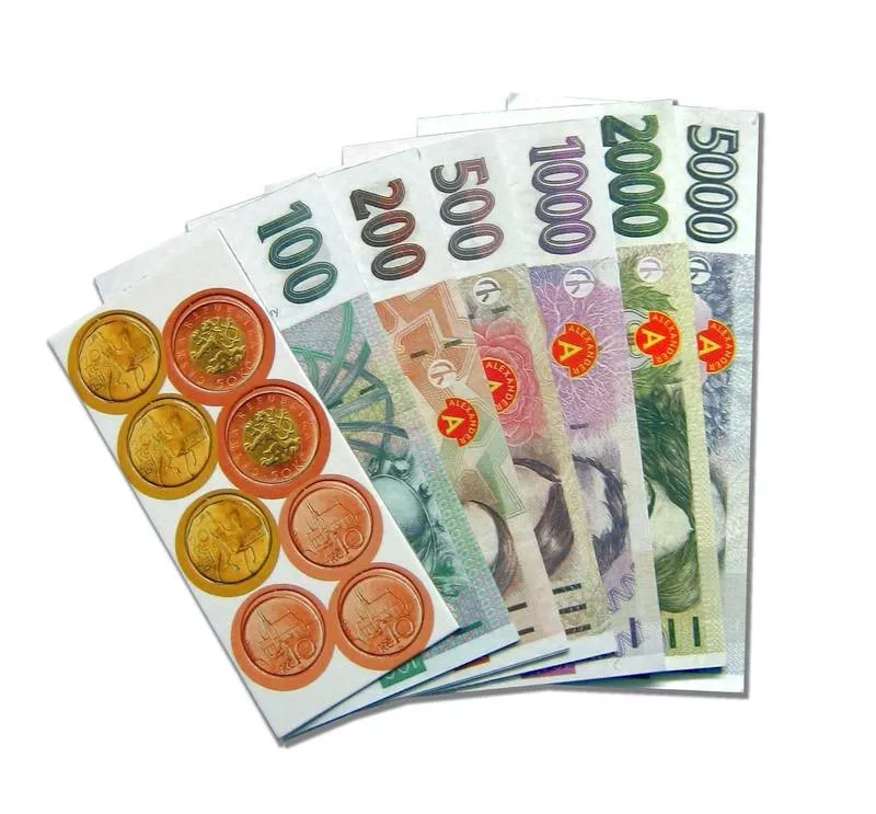 Alexander Alexander Hracie peniaze - české koruny