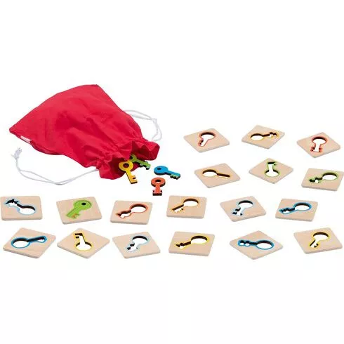 Goki Goki Pexeso - párovanie kľúčov