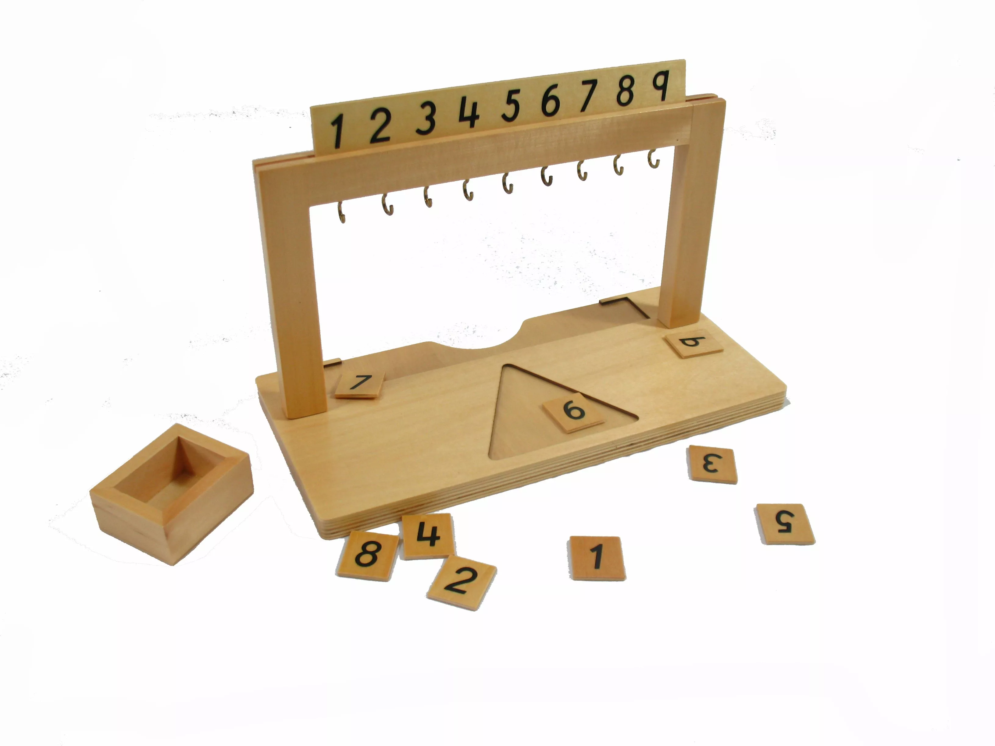 Moyo Montessori Moyo Montessori Stojan na farebné korálkové schody