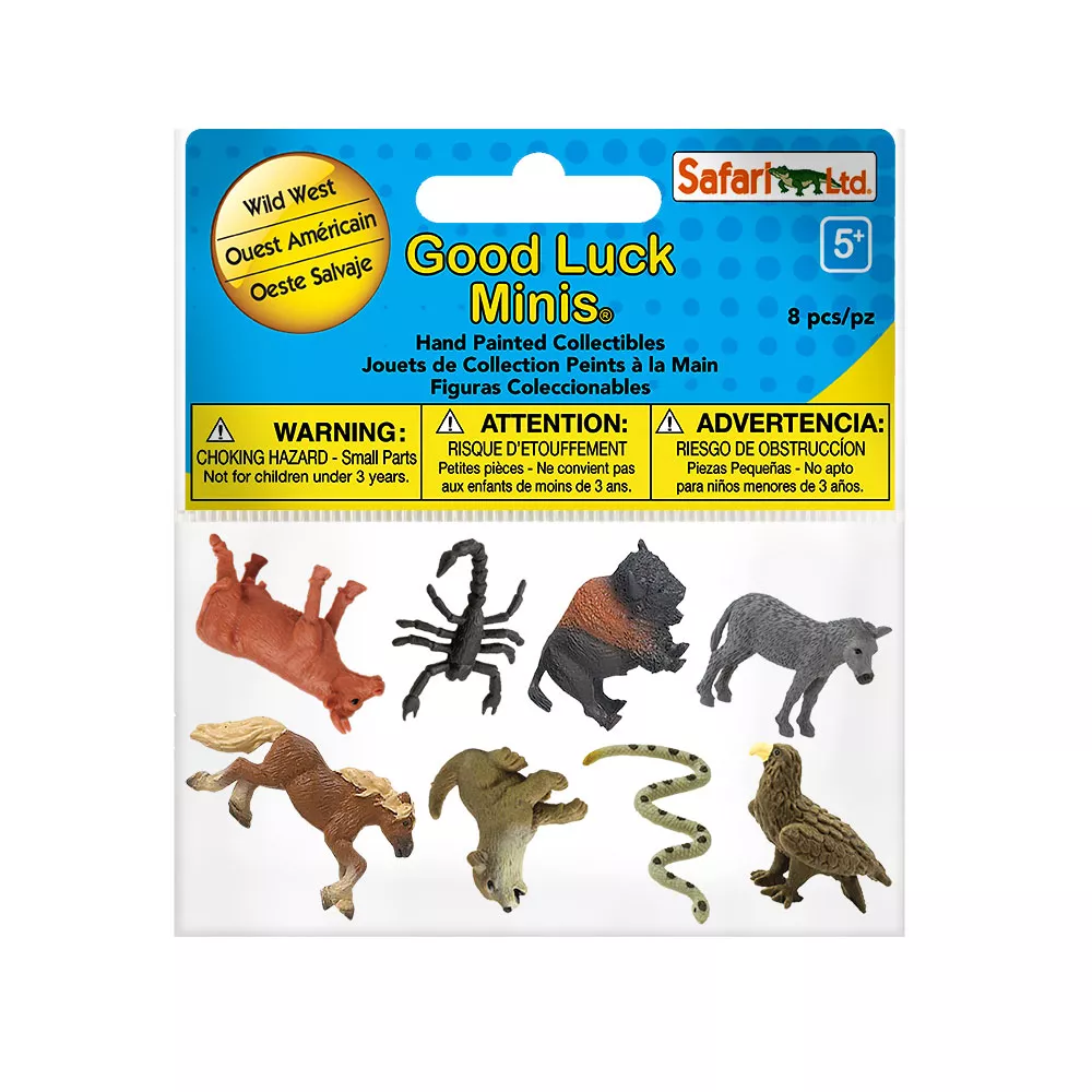 Safari Ltd. Safari Ltd. Divoký západ - Good Luck Minis Funpack
