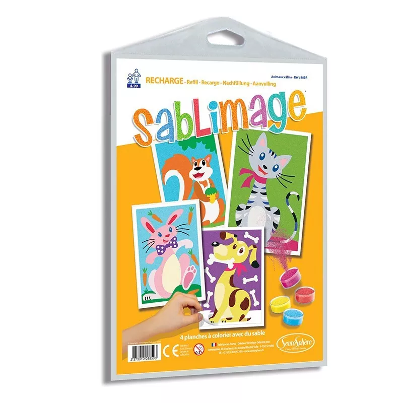 Sentosphere Sentosphere Súprava obrázkov - Sablimage - Pieskové obrázky - Zvieratá