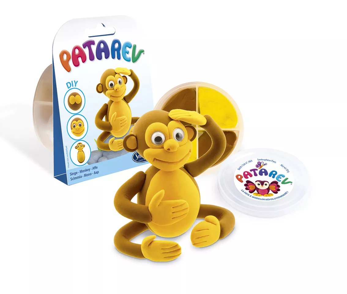 Sentosphere Sentosphere Modelína Patarev do vrecka - Opica