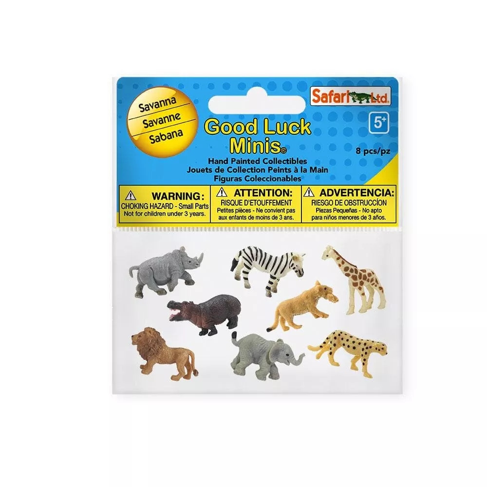 Safari Ltd. Safari Ltd. Savana - Good Luck Minis Funpack