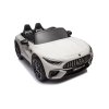 Elektrické autíčko Mercedes AMG SL63 4x200W 24V biele EVA, ECO koža