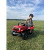 Elektrické autíčko Terrain 4x4 červené - Poškodený obal - QDV 80