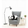 Plyšová panda vleže 75 cm