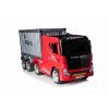 Dětské elektrické autíčko kamion s návěsem červené 8