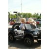 Detské elektrické autíčko Polícia Ford Ranger Raptor čierne