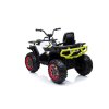 Dětská elektrická čtyřkolka 4x4 bílo žlutá07