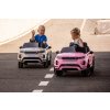 Detské elektrické autíčko Range Rover Evoque ružové