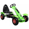 Duzy Gokart Pompowane Kola Zielony [36586] 1200