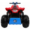 Detská elektrická štvorkolka Sport Run 4x4 červená