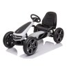 Dětská šlapací motokára Mercedes XMX610 bílá2