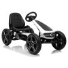 Dětská šlapací motokára Mercedes XMX610 bílá1