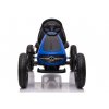 Dětská šlapací motokára Mercedes XMX610 modrá1