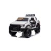 Dětské elektrické autíčko Ford Ranger Raptor policie bílé lakované1