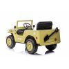 Dětský elektrický vojenský jeep Willys 4x43