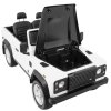 Detské elektrické autíčko Land Rover DEFENDER biele