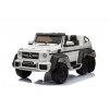 Dětské elektrické autíčko Mercedes Benz G63 6x6 MP4 LCD bílé01