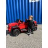 Detské elektrické autíčko Mercedes-Benz G63 6x6 MP4 LCD červené