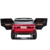 dětské elektrické autíčko range rover lakované červené mamido (5)
