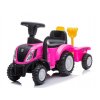 odrážedlo traktor růžové1