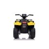 Dětská elektrická čtyřkolka ATV žlutá07