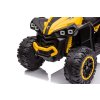 Dětská elektrická čtyřkolka XC sport 2x45W žlutá07