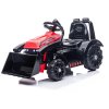 Dětský elektrický traktor G320 s radlicí červený1