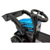 Dětský elektrický traktor G320 s radlicí modrý16