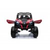 Elektrické autíčko Buggy SuperStar 4x4 lakované červené