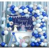 Balónková girlanda XL modrá 80 ks
