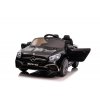 Elektrické autíčko Mercedes SL65 S čierny lakovaný s LCD