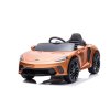 Elektrické autíčko na batériu McLaren GT 12V, zlatá lakovaná verzia