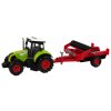 Elektrické autíčko traktor pre deti s prívesom Farma