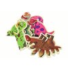 Hra Dovednosti Raj Dinosaury Prešnurované Farebné