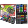 Umelecká Sada Na Maľovanie V Kufri - Pastelky a Farby, 150 Dielov