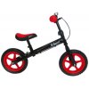 Bežiaci bicykel R4 R-Sport červeno-čierne s EVA kolesami 12 palcov