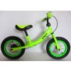 Detské odrážadlo R3 zelené R-Sport 12'' s brzdou a zvončekom