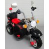 Elektrická motorka M8 v čiernej farbe