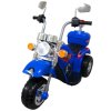 Elektrická motorka M8 v modrej farbe