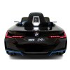 Elektrické autíčko Audi BMW i4 s EVA kolesami a čiernym koženým sedadlom s diaľkovým ovládačom